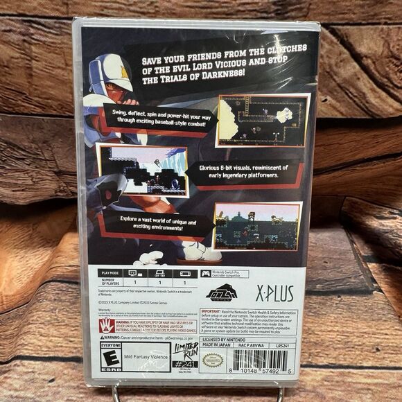 Bat Boy Nintendo Switch Video Game Limited Run #241 New Sealed ESRB E Everyone - Picture 2 of 6